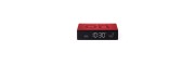 Lexon - Flip Premium - Sveglia LCD reversibile - Red