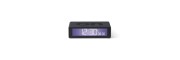 Lexon - Flip - Reversible LCD alarm clock - Black