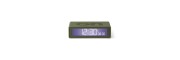 Lexon - Flip - Reversible LCD alarm clock - Kakhi