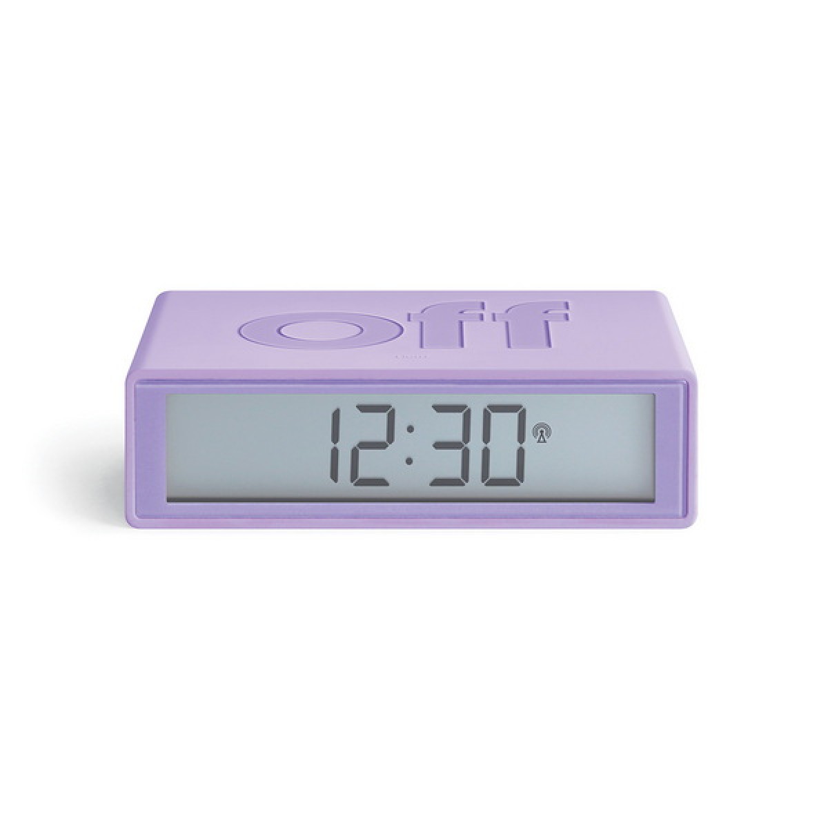 Lexon - Flip - Sveglia LCD reversibile - Light Lilac