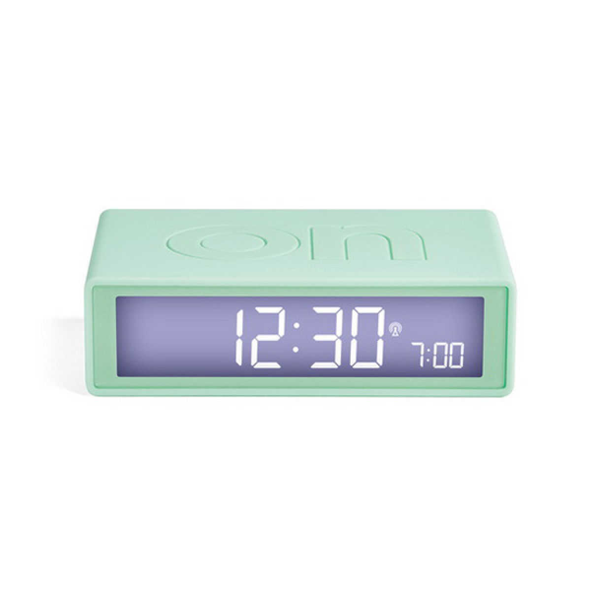 Lexon - Flip - Reversible LCD alarm clock - Mint