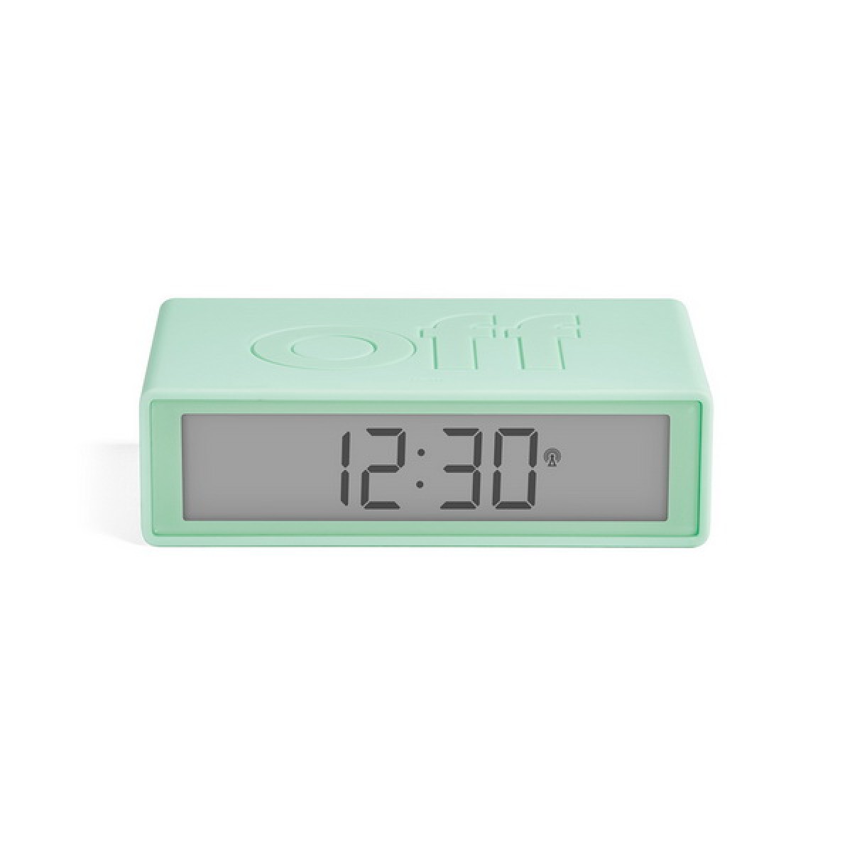 Lexon - Flip - Reversible LCD alarm clock - Mint