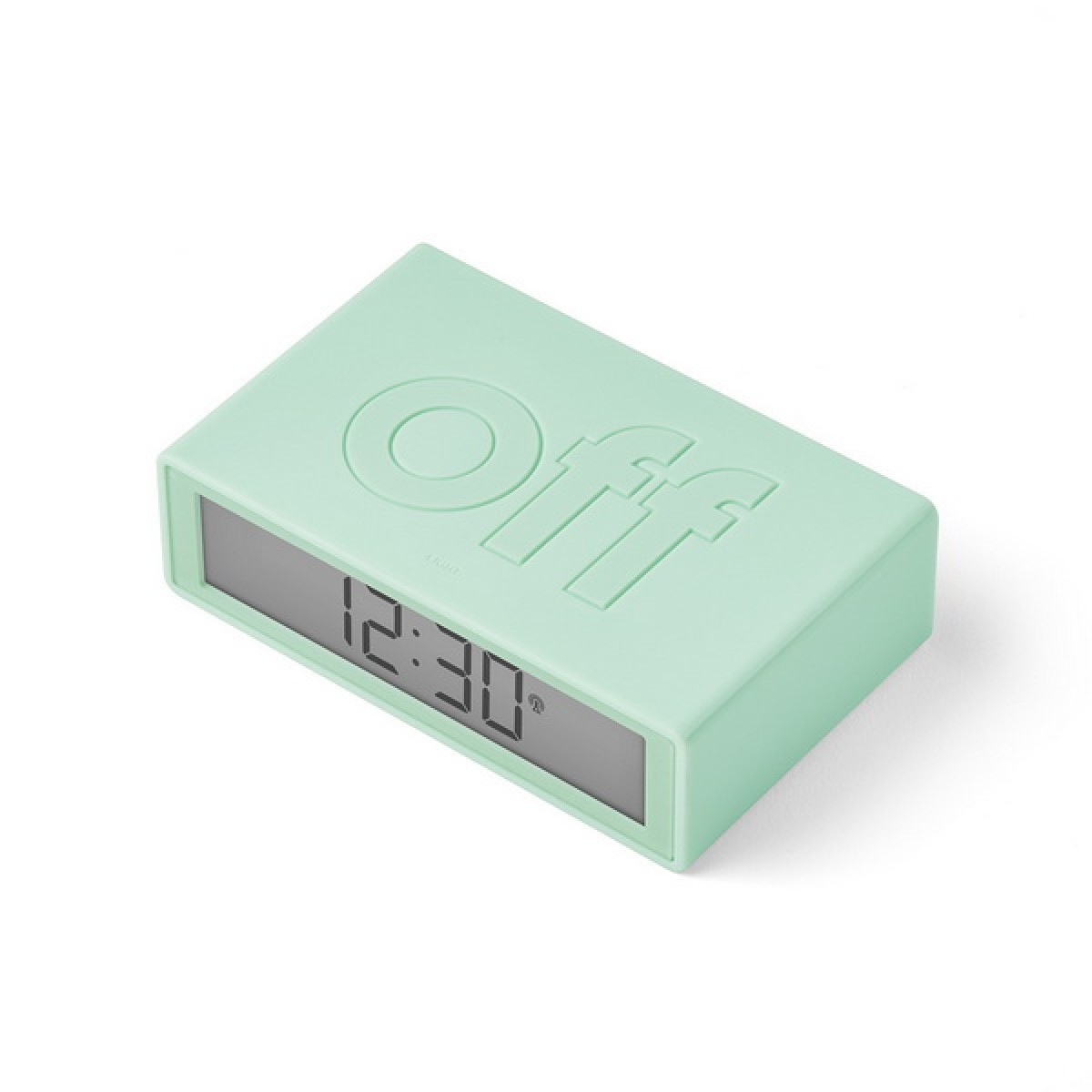 Lexon - Flip - Reversible LCD alarm clock - Mint