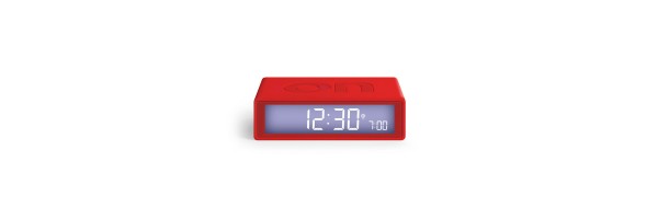 Lexon Minut Alarm Clock - Red