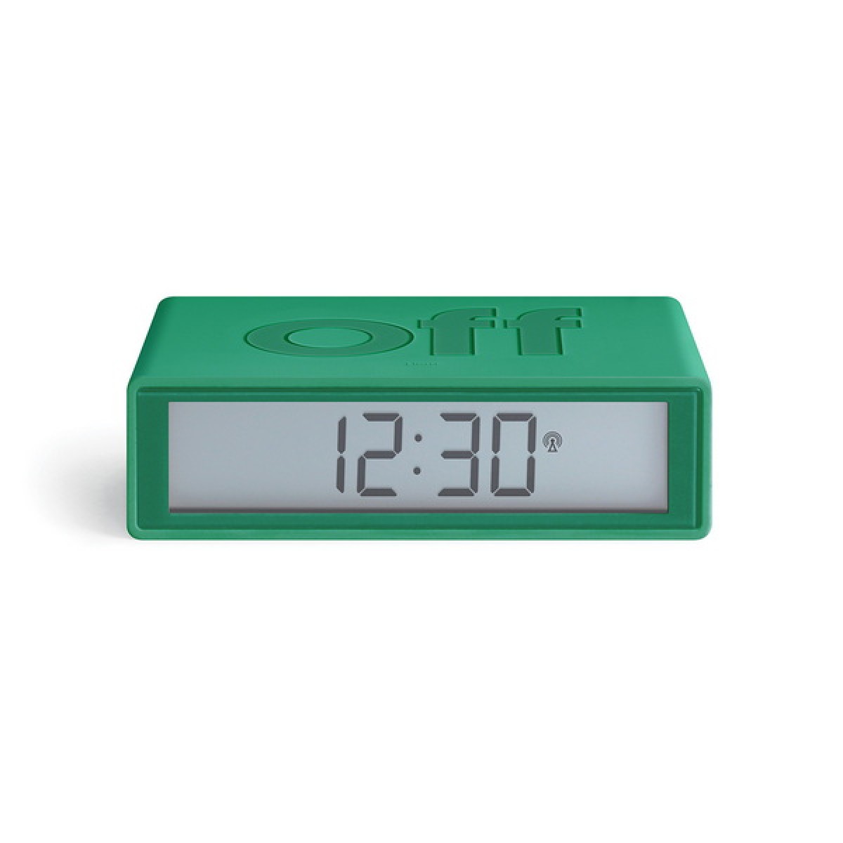 Lexon - Flip - Sveglia LCD reversibile - Green Emerald