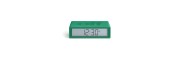Lexon - Flip - Sveglia LCD reversibile - Green Emerald