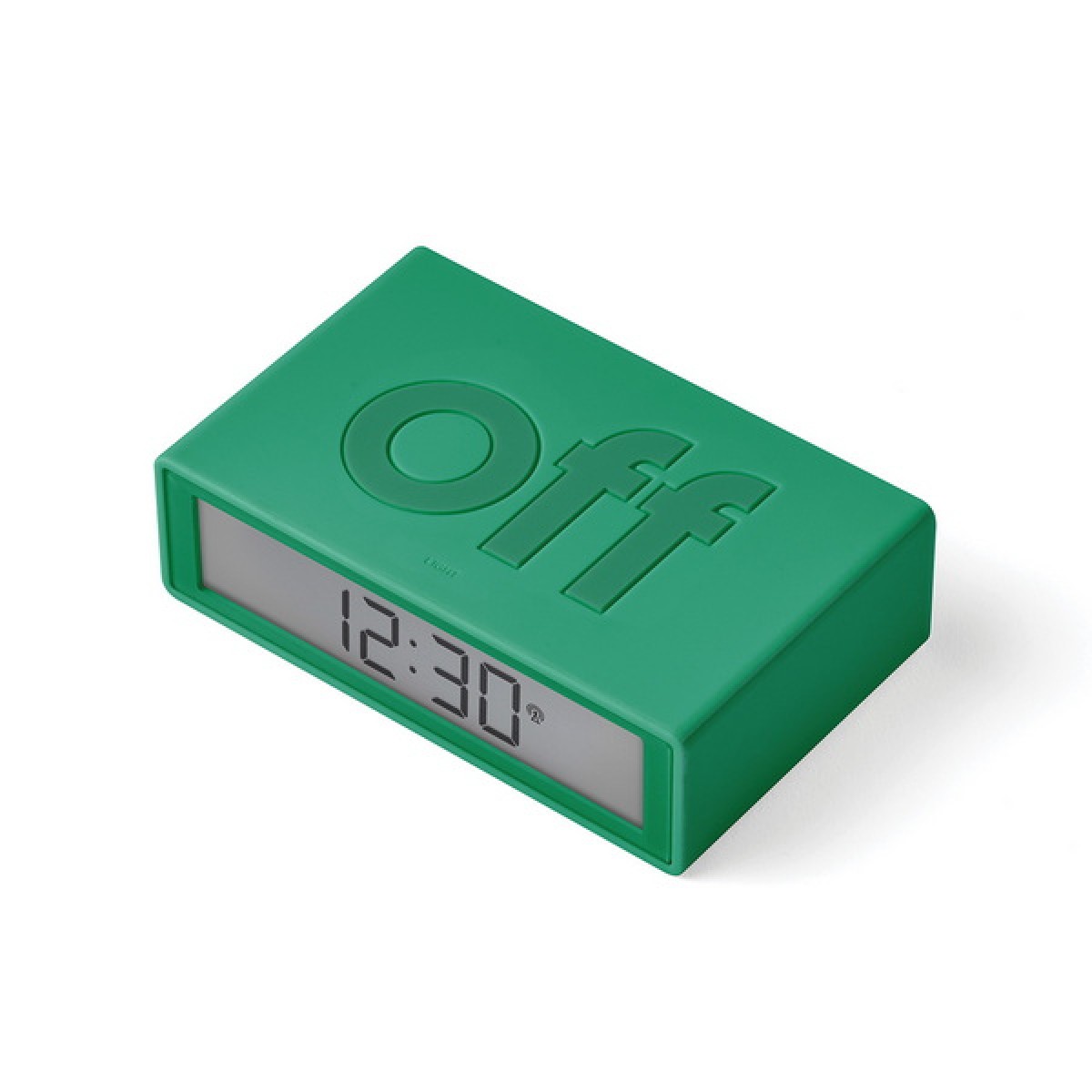 Lexon - Flip - Sveglia LCD reversibile - Green Emerald