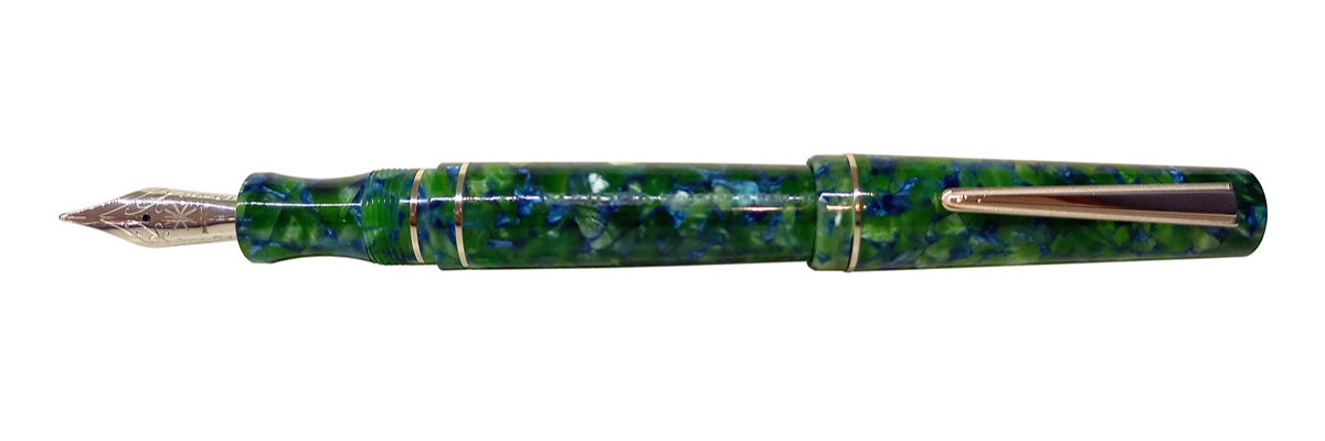 Maiora - Impronte - Verde Smeraldo - Fountain pen Slim - Pennino acciaio