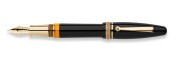 Maiora - Ogiva Golden Age - Black GT - Fountain pen - Pennino in oro 14K