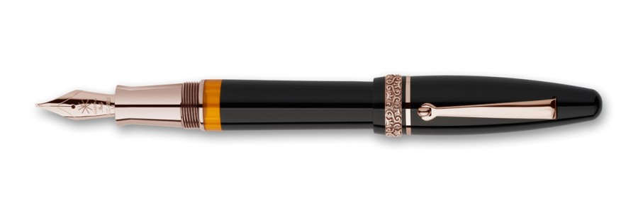 Maiora - Ogiva Golden Age - Black RGT - Fountain pen - 14K Gold nib