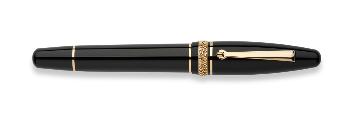 Maiora - Ogiva Golden Age - Black GT - Rollerball pen