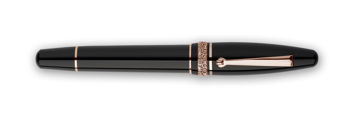 Maiora - Ogiva Golden Age - Black RGT - Rollerball pen