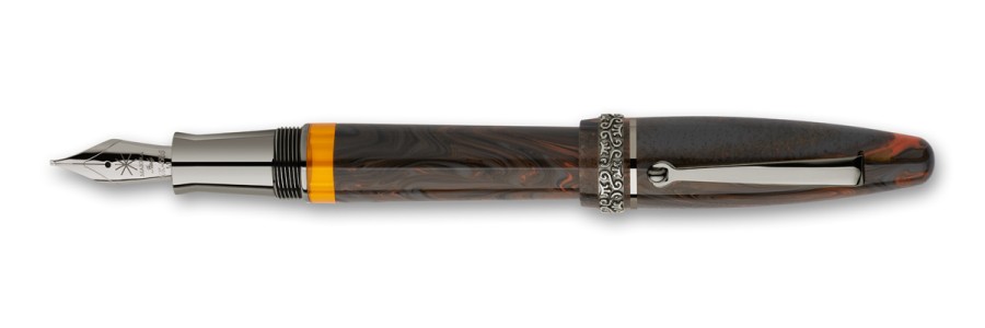 Maiora - Ogiva Golden Age - Earth RT - Fountain pen - Pennino in oro 14K