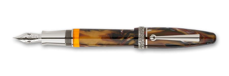 Maiora - Ogiva Golden Age - Fire HT - Fountain pen - 14K Gold nib