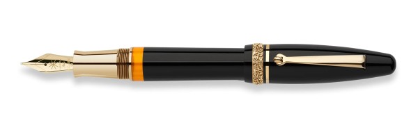 Maiora - Ogiva Golden Age - Black GT - Fountain pen - 14K Gold nib