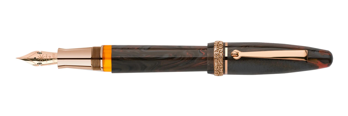 Maiora - Ogiva Golden Age - Earth RGT - Fountain pen - 14K Gold nib