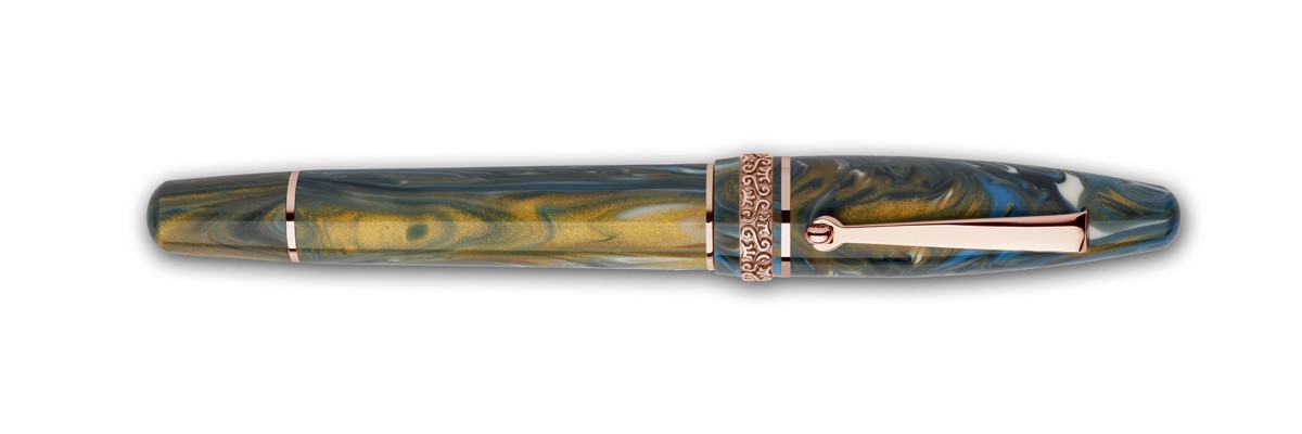 Maiora - Ogiva Golden Age - Wind RGT - Fountain pen - Pennino in oro 14K