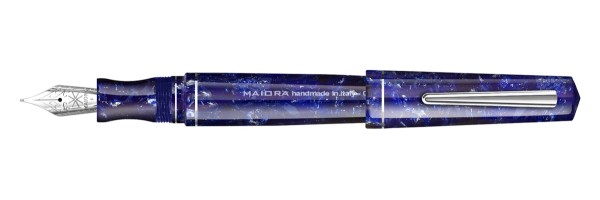 Maiora - Impronte - Blue Capri - Fountain pen Oversize - Steel nib