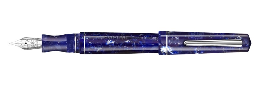 Maiora - Impronte - Blue Capri - Fountain pen Slim - Steel nib
