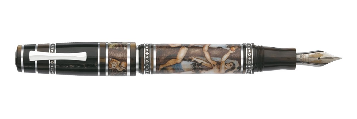 Marlen - Adam and Eve - Fountain Pen Silver