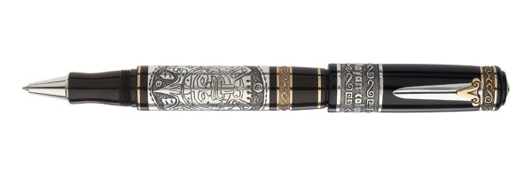 Marlen - Maya Calendar Prestige - Rollerball Pen Pen Silver