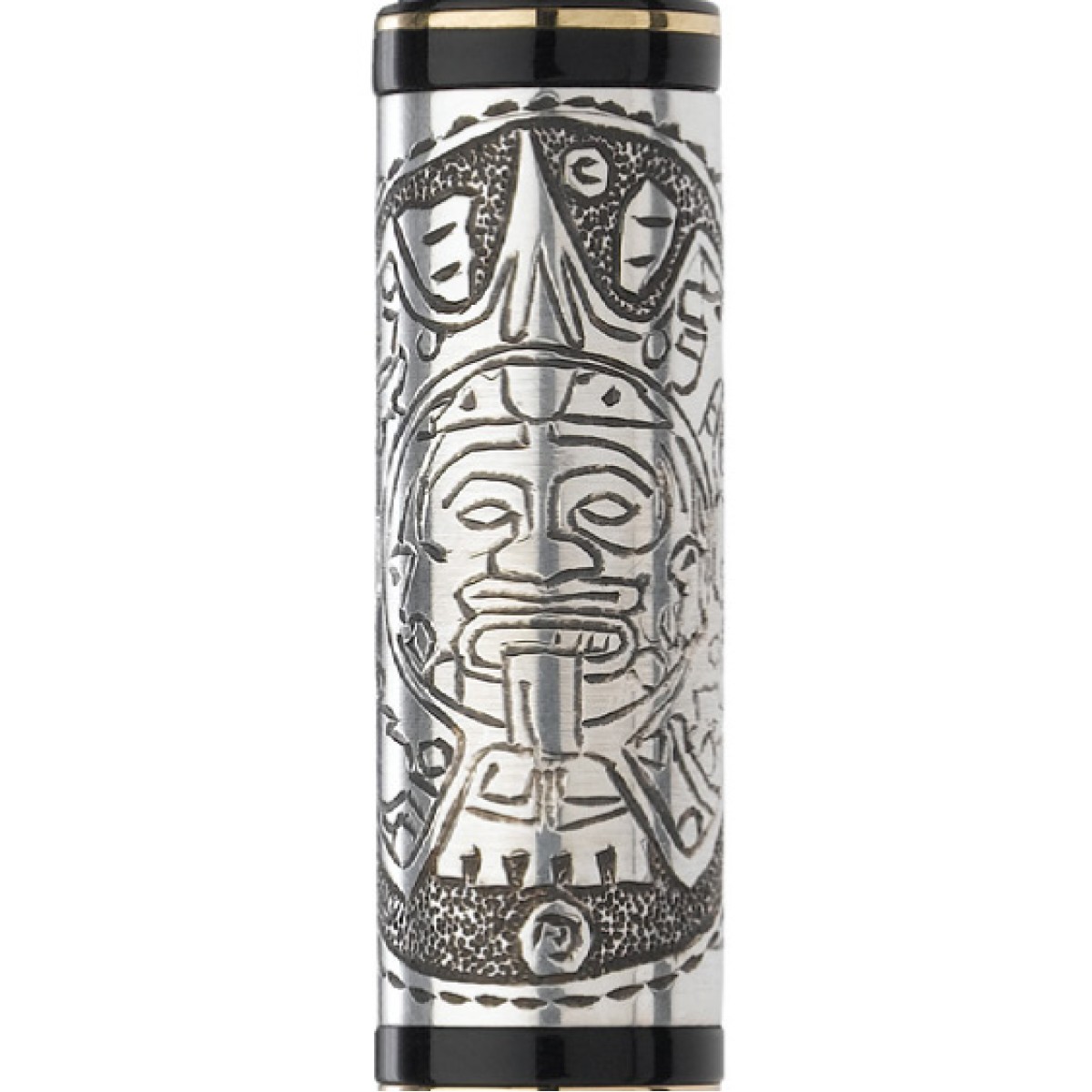 Marlen - Maya Calendar Prestige - Fountain Pen Silver