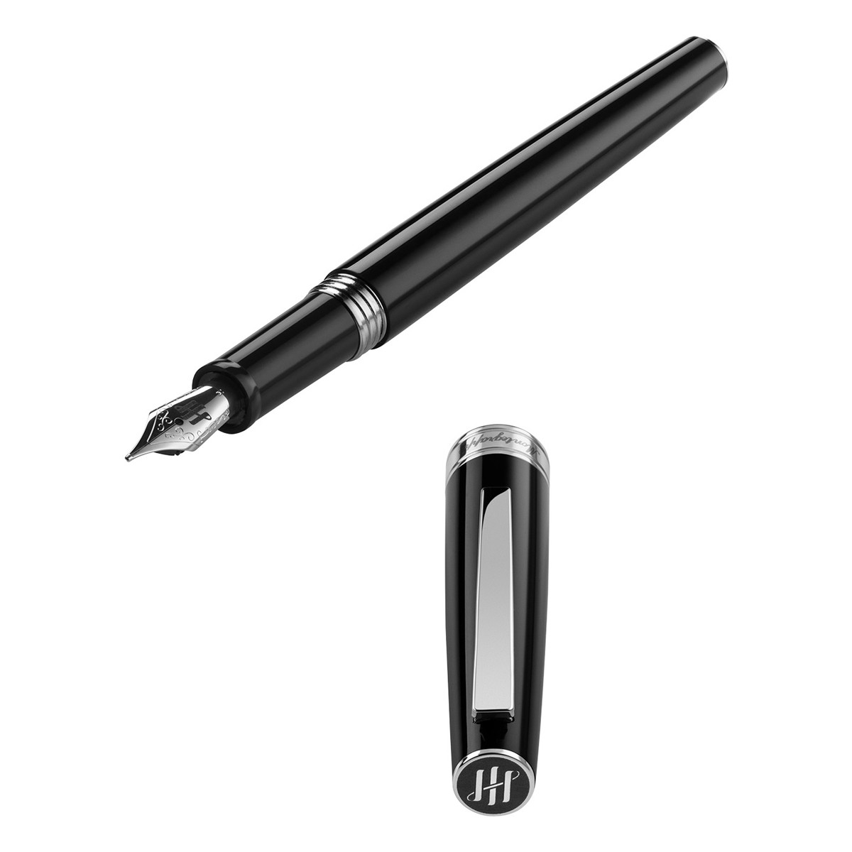 Montegrappa - Armonia - Black Fountain Pen 