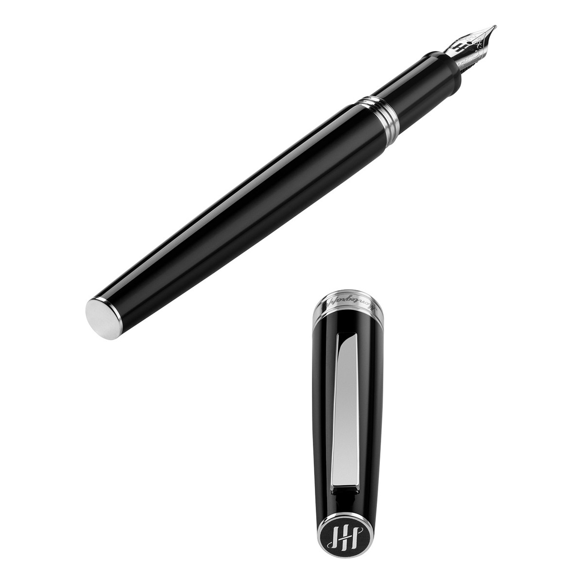 Montegrappa - Armonia - Black Fountain Pen 