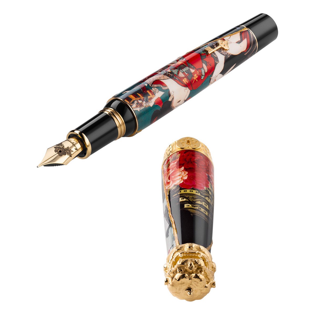 Montegrappa -Bijo-To-Yaju - Stilografica