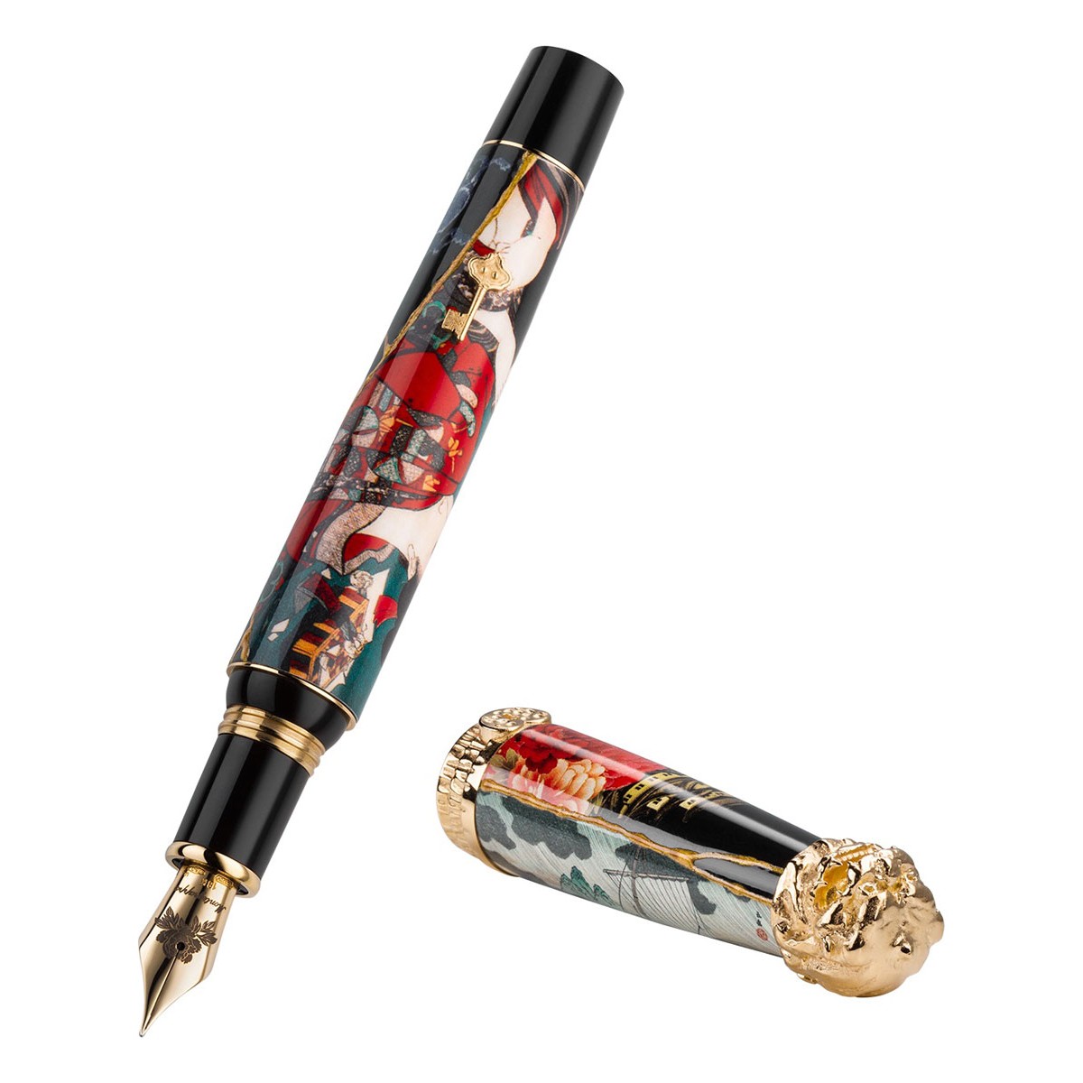 Montegrappa -Bijo-To-Yaju - Stilografica