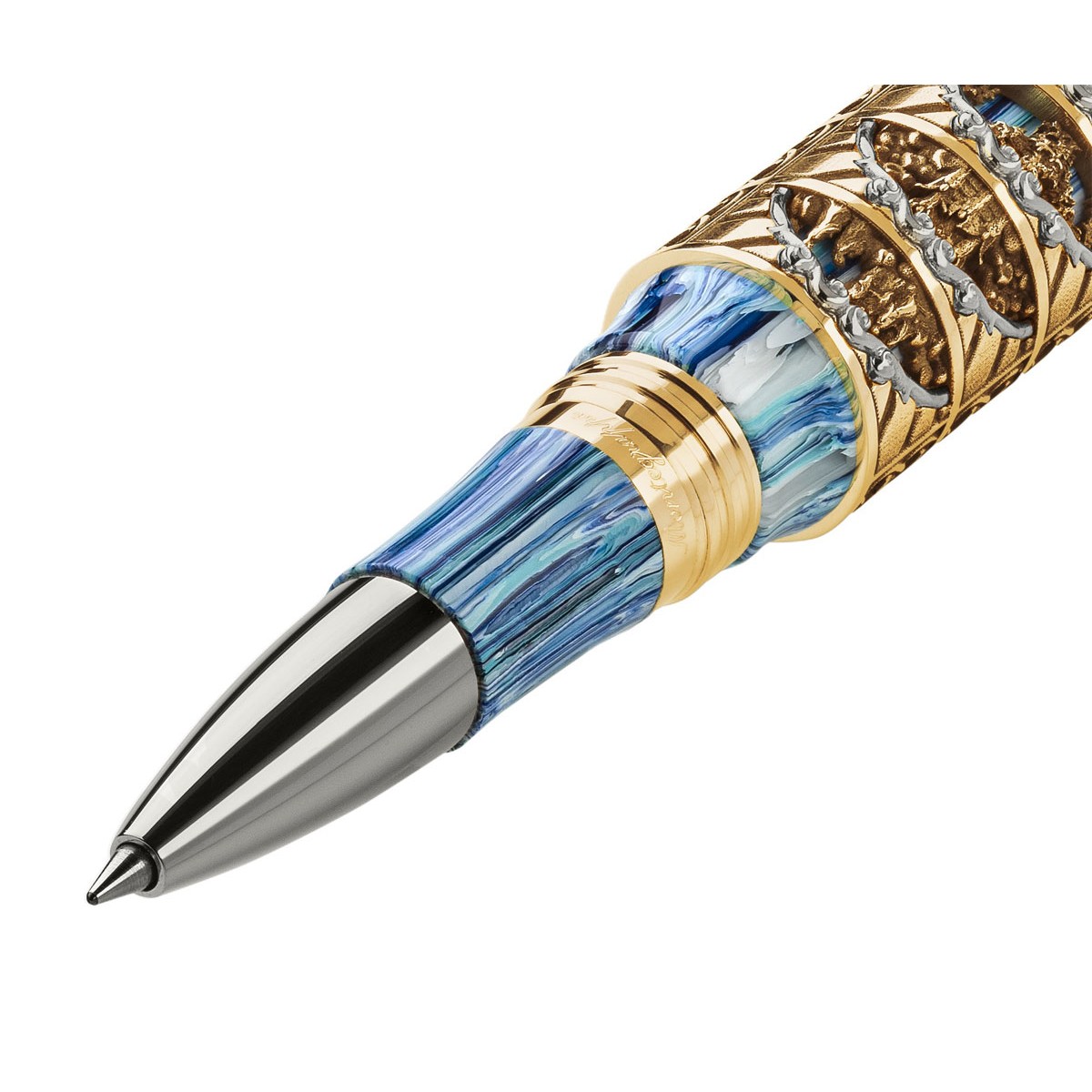 Montegrappa - Dante Alighieri Paradiso - Roller Oro 18kt.