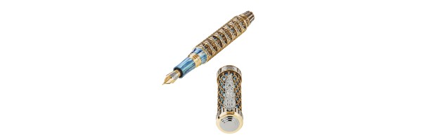 Montegrappa - Dante Alighieri Paradiso - Fountain Pen Gold 18kt.