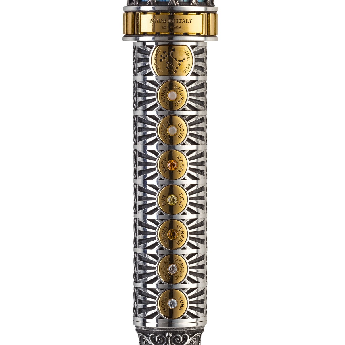 Montegrappa - Dante Alighieri Paradiso - Fountain Pen Silver