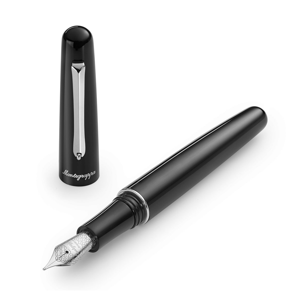 Montegrappa - Elmo 01 - Black Fountain Pen 