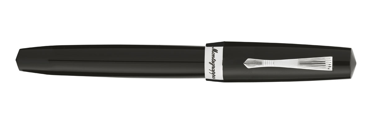 Montegrappa - Elmo 02 - Glossy black - Rollerball Pen 