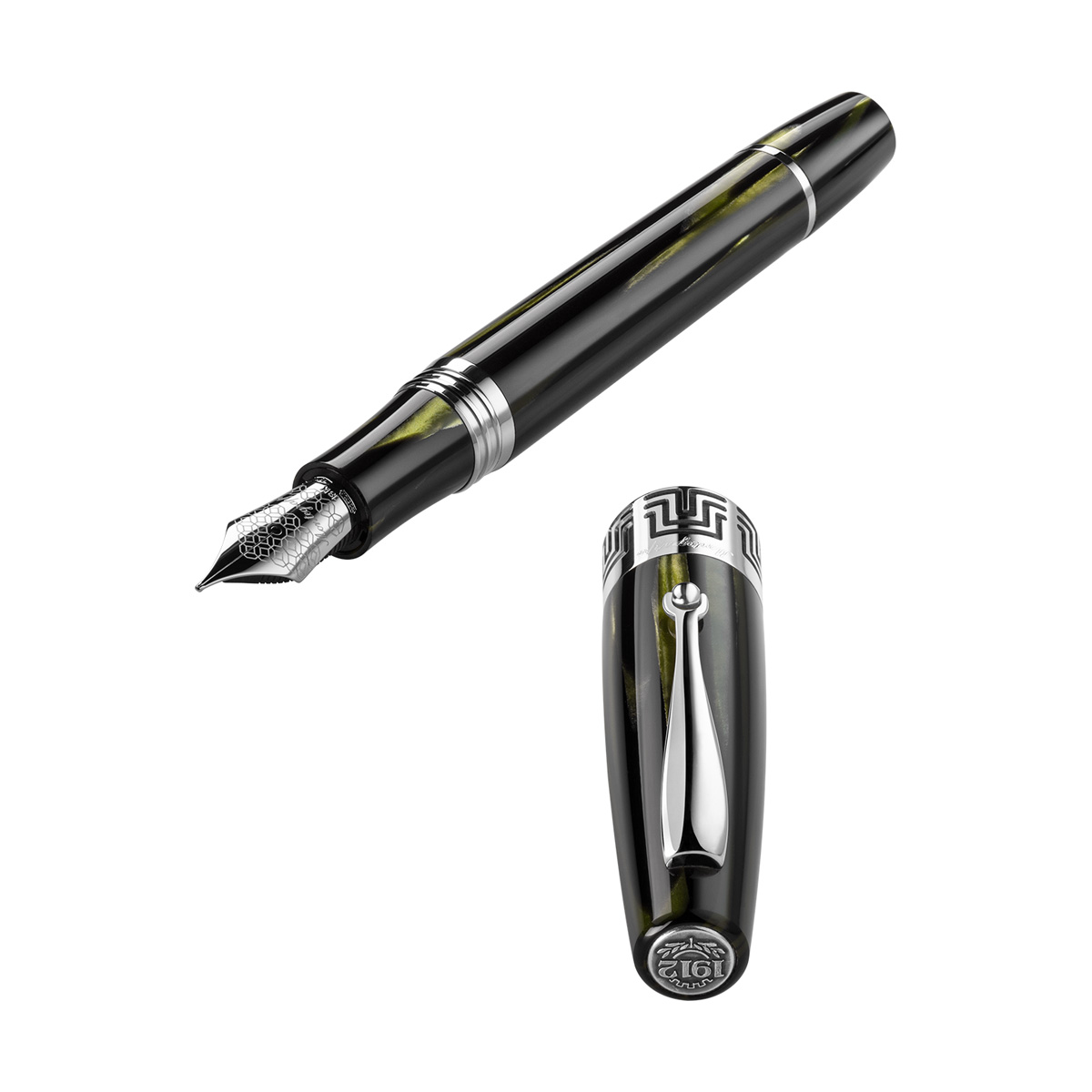 Montegrappa - Extra 1930 - Fountain Pen Bambù/Black