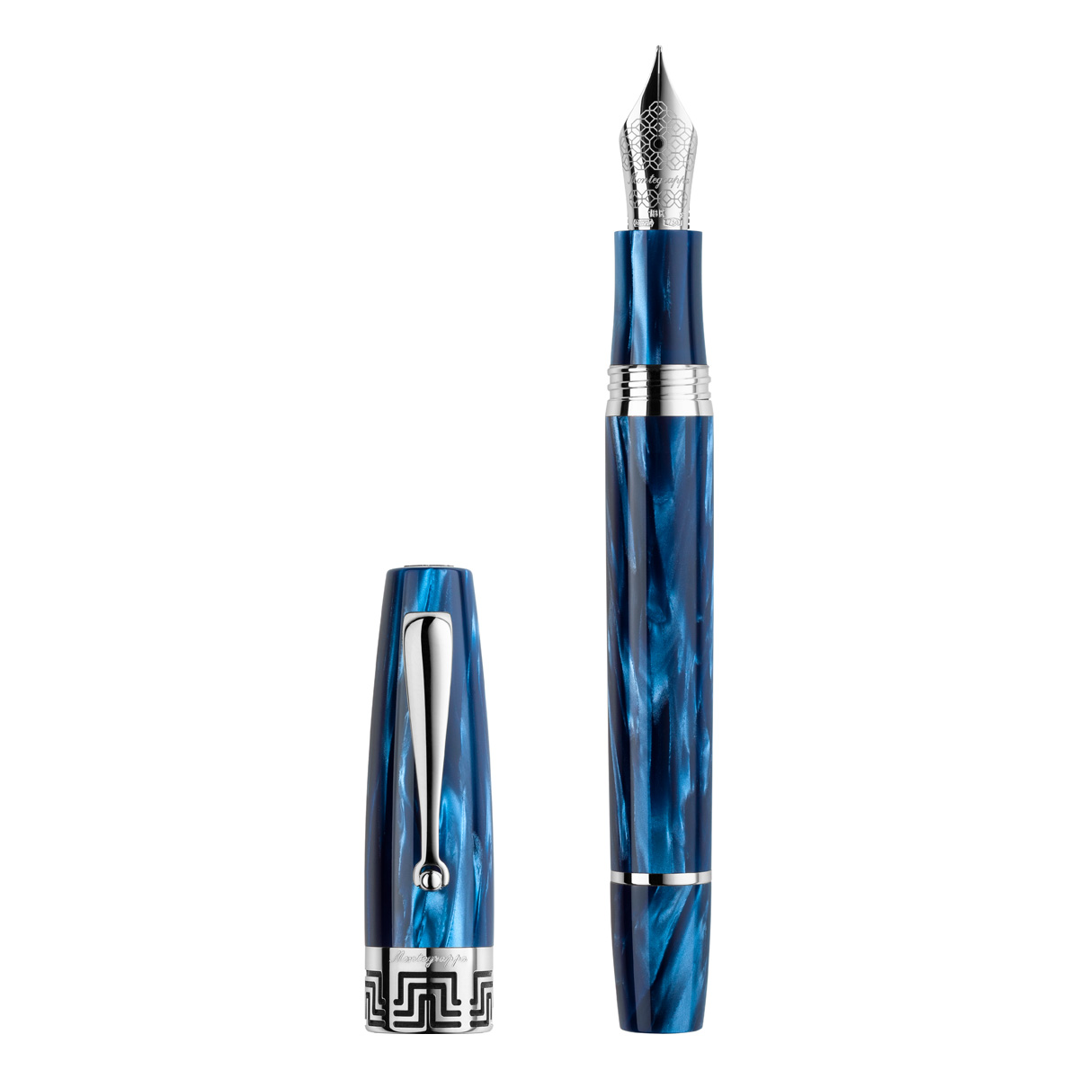 Montegrappa - Extra 1930 - Fountain Pen Blu Mediterraneo