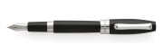 Montegrappa - Fortuna - Palladium pl. & Black Fountain Pen 