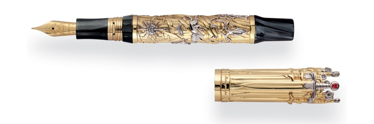 Montegrappa - The Game Of Thrones Limited Edition - Stilografica Oro Massiccio