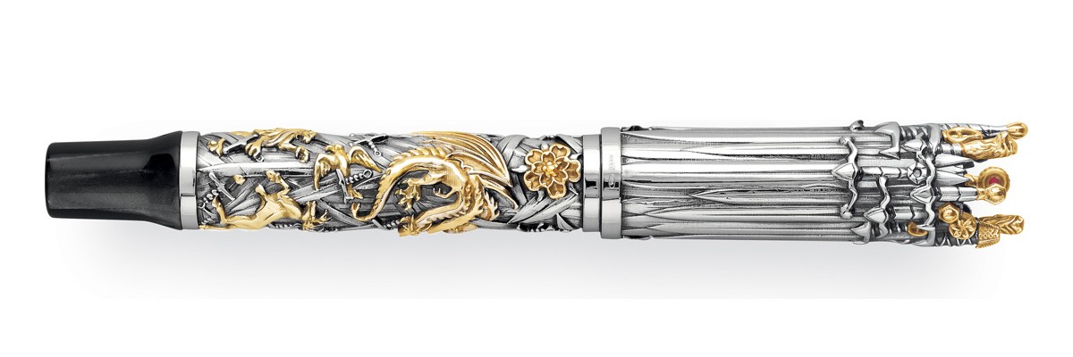 Montegrappa - The Game Of Thrones Limited Edition - Rollerball Pen Silver