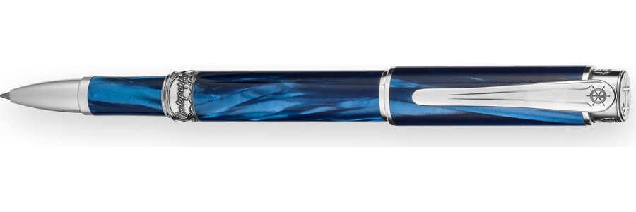 Montegrappa - Ernest Hemingway Il Pescatore - Roller Argento