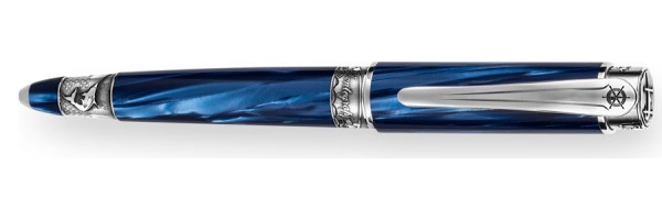 Montegrappa - Ernest Hemingway The Fischerman - Ballpoint Silver