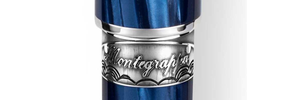 Montegrappa - Ernest Hemingway The Fischerman - Ballpoint Silver