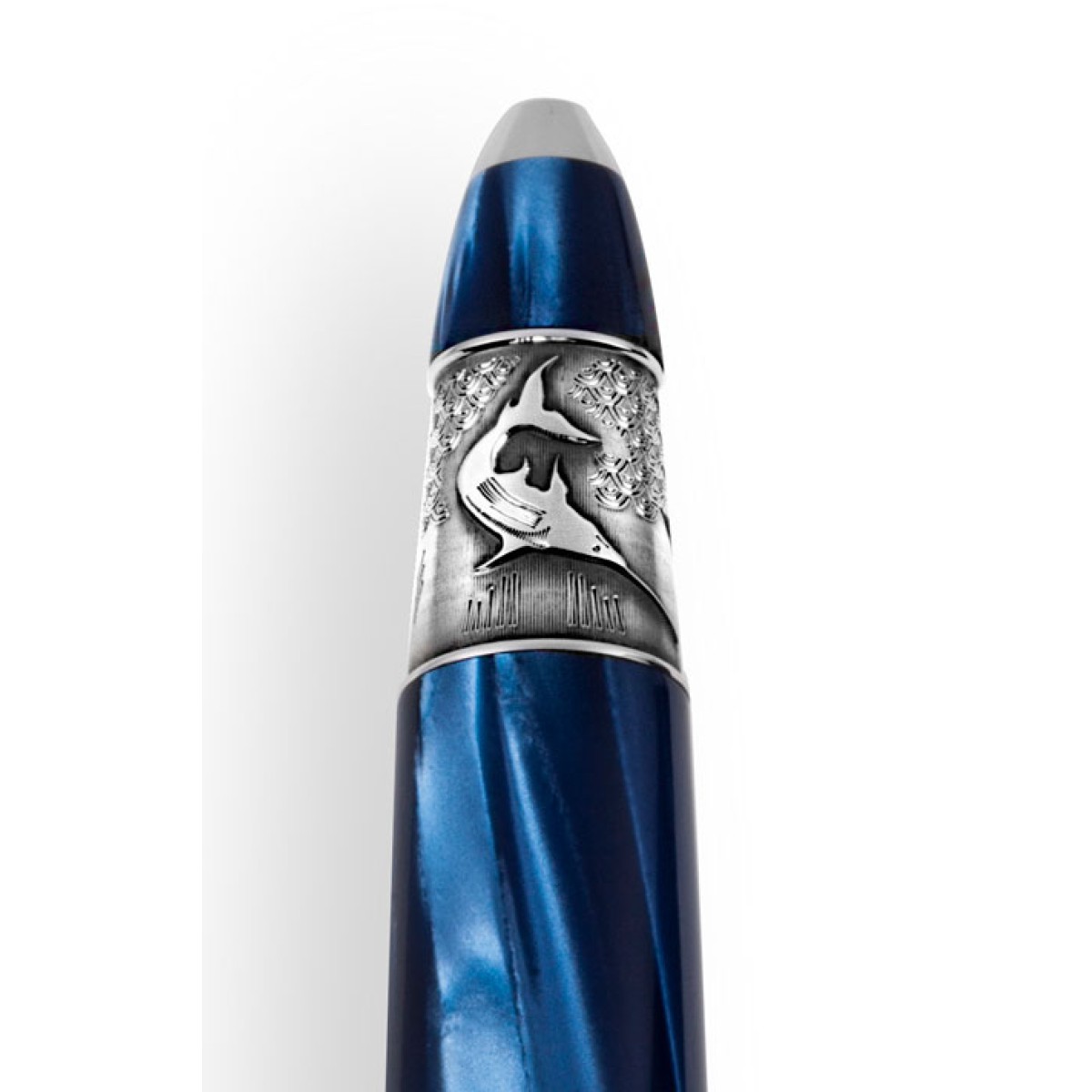 Montegrappa - Ernest Hemingway Pescatore - Penna a sfera Argento