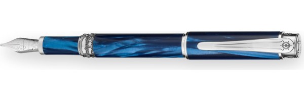 Montegrappa - Ernest Hemingway The Fisherman - Fountain Pen Silver