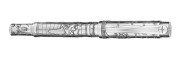 Montegrappa - Ernest Hemingway The Traveler - Rollerball Pen Silver