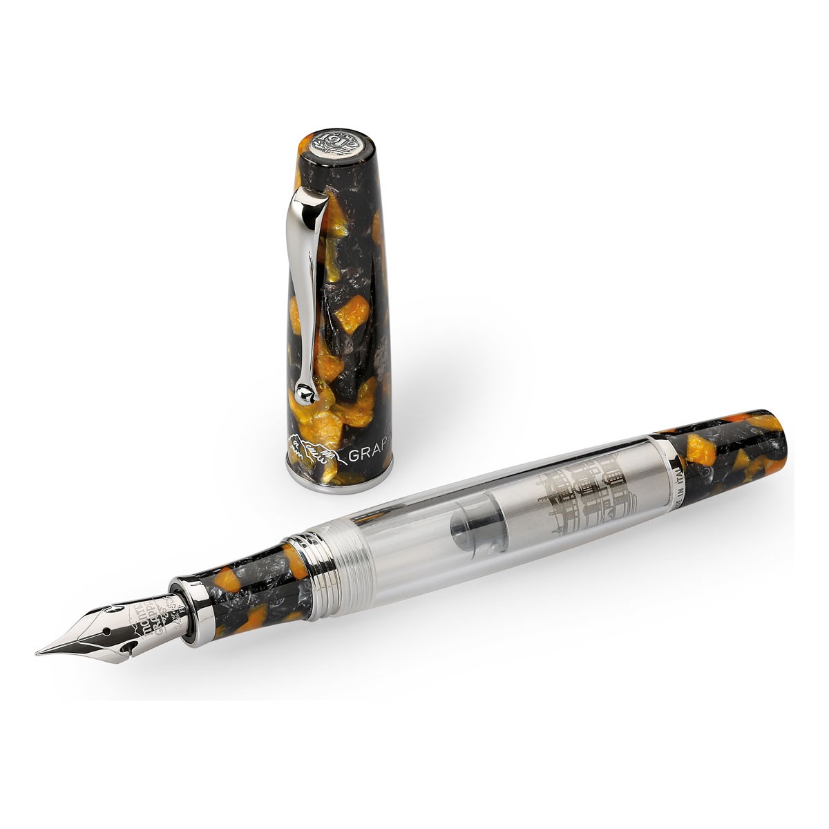 Montegrappa - La Canzone del Grappa - Memorial Black - Fountain Pen