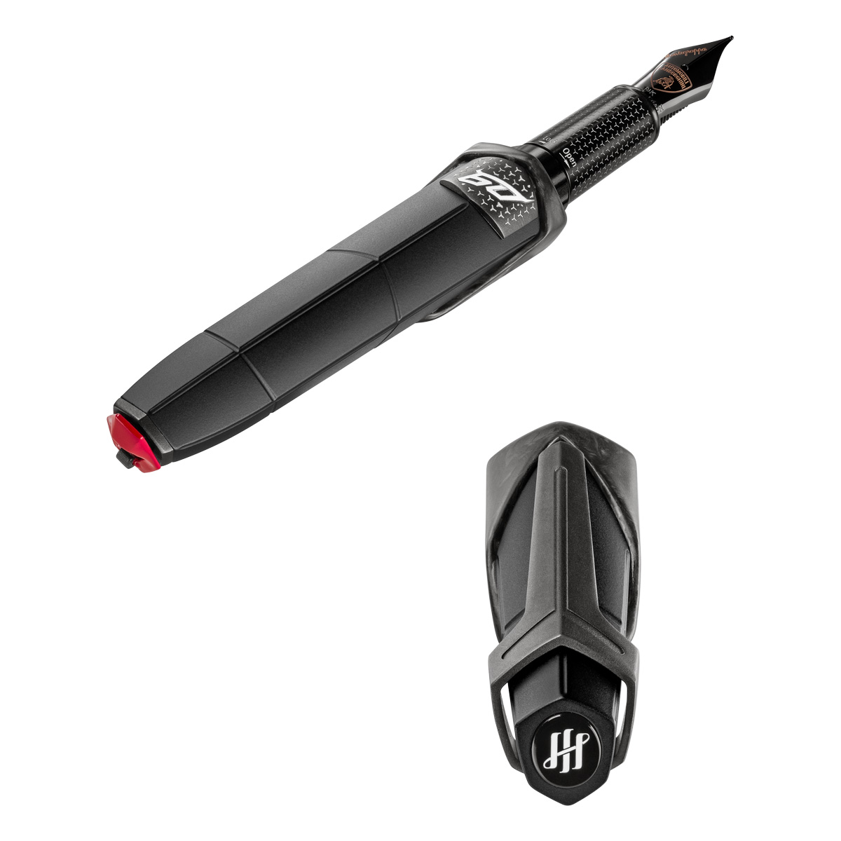 Montegrappa - Lamborghini 60° - Nero Noctis - Stilografica