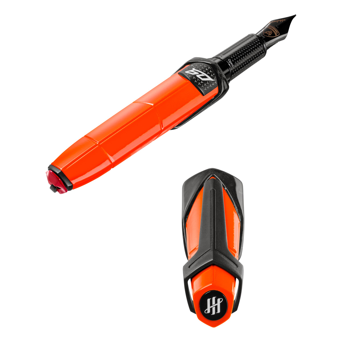 Montegrappa - Lamborghini 60° - Arancio Apodis - Stilografica