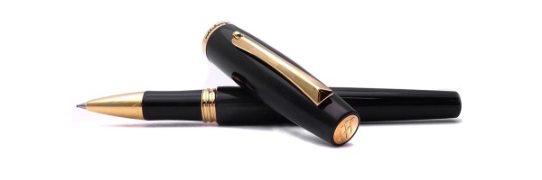 Montegrappa - Manager - Black Gold - Rollerball Pen